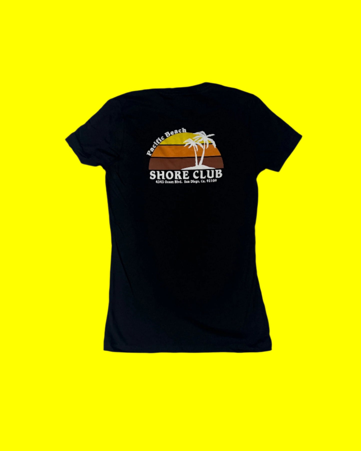 #23 Classic Sunset - Black V Neck