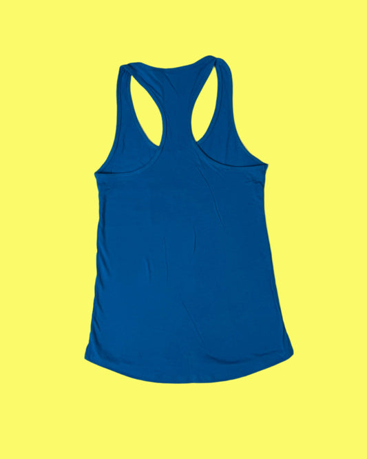 #28 Classic Sunset - Royal Blue Racerback