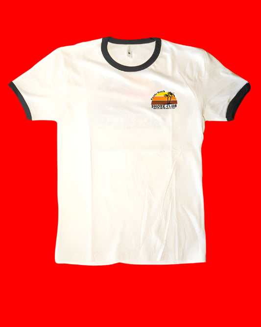 #26 Classic Sunset - White & Black Crew