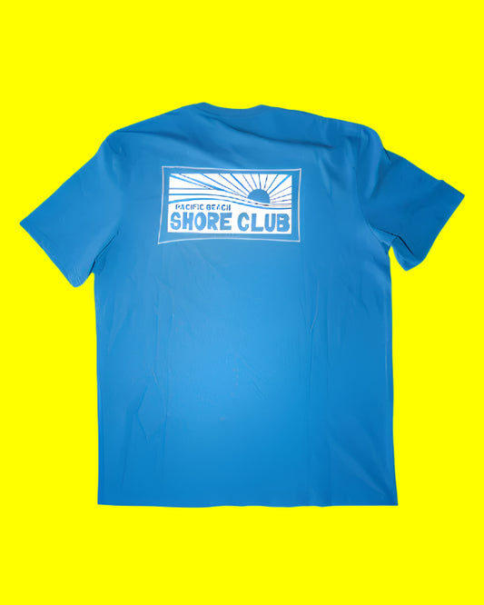 #17 White Square - Blue
