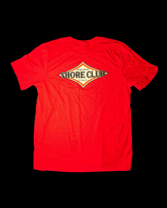 #11 Tan Diamond - Red