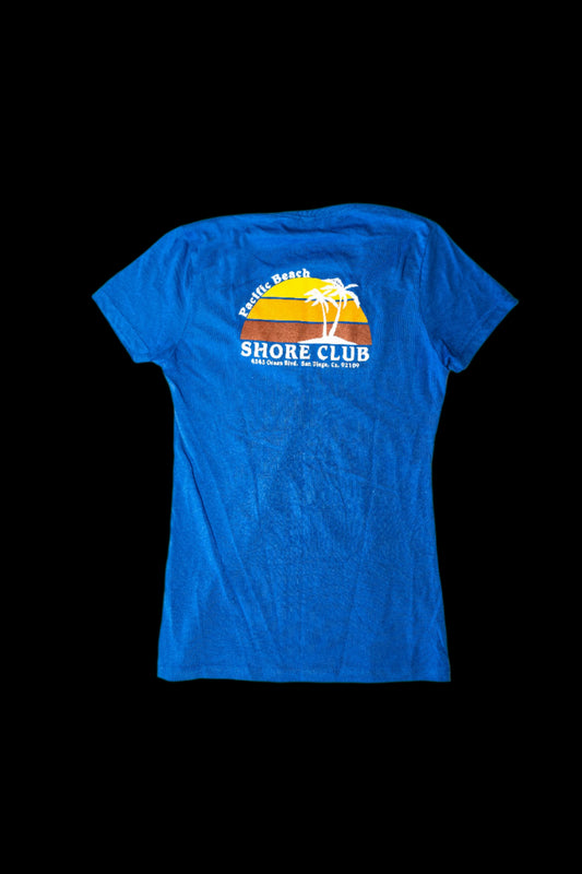 #24 Classic Sunset - Royal Blue V Neck