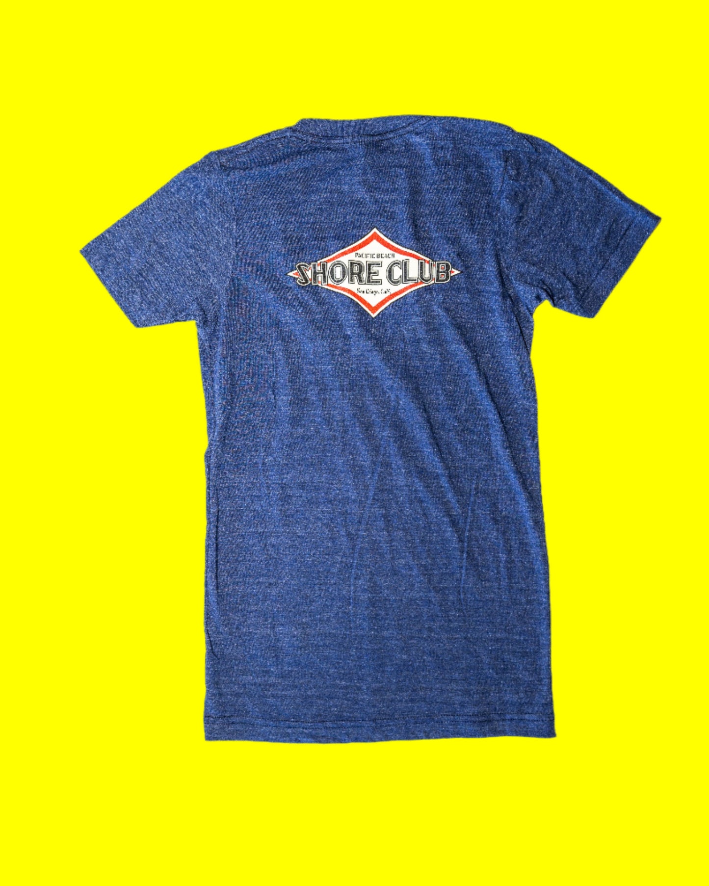 #41 White Diamond - Navy V Neck