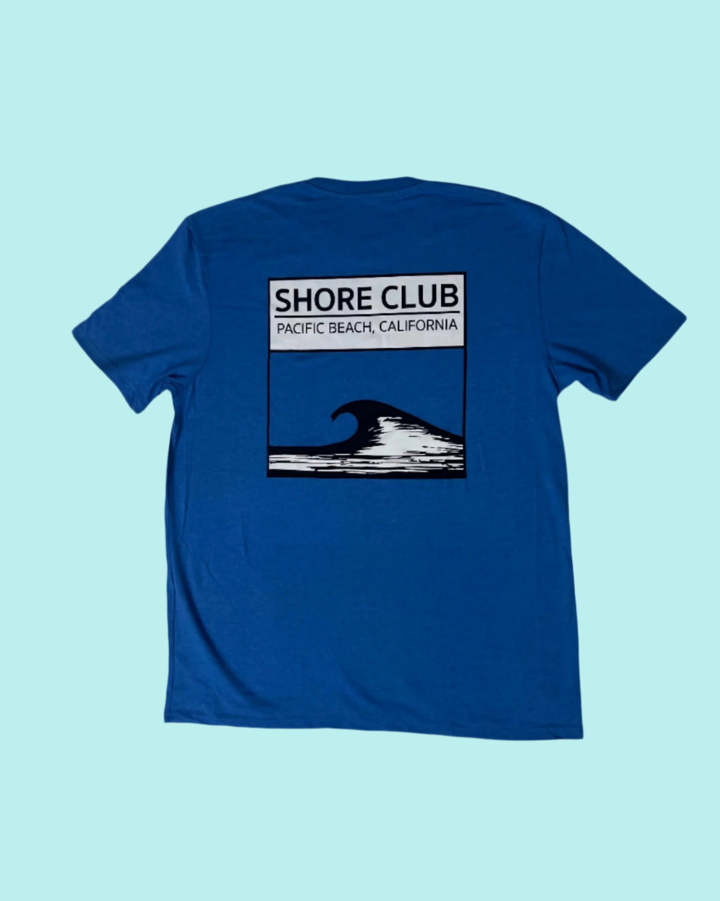 #42 B&W Square - Blue