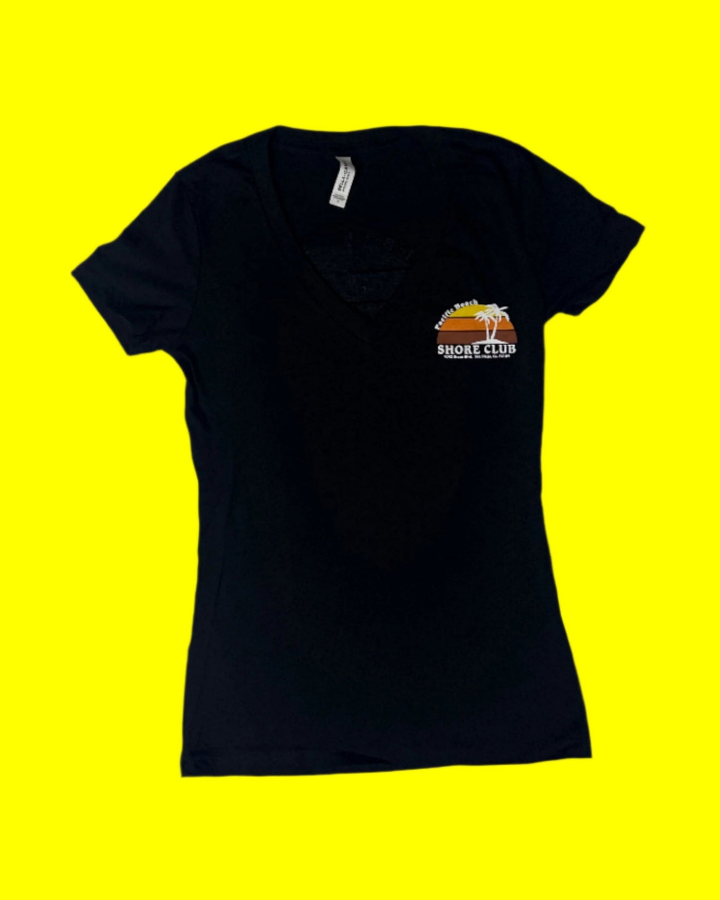 #23 Classic Sunset - Black V Neck