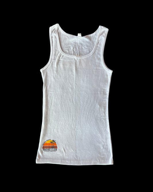 #39 Classic Sunset - White Tank