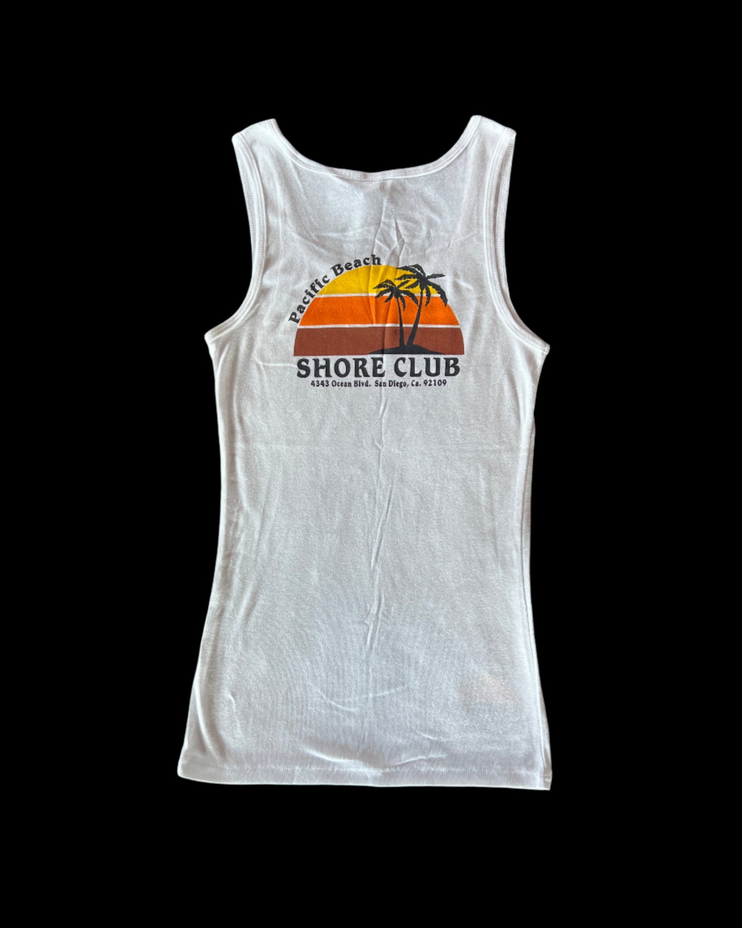 #39 Classic Sunset - White Tank